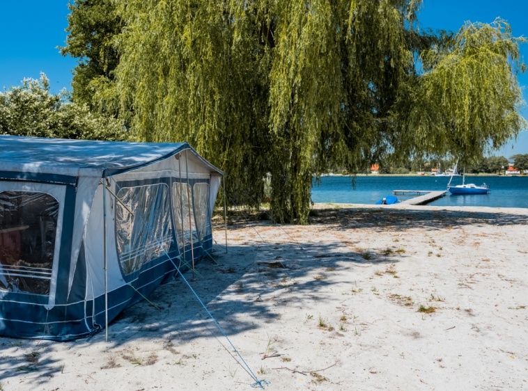 Camping Tło dla Mew 