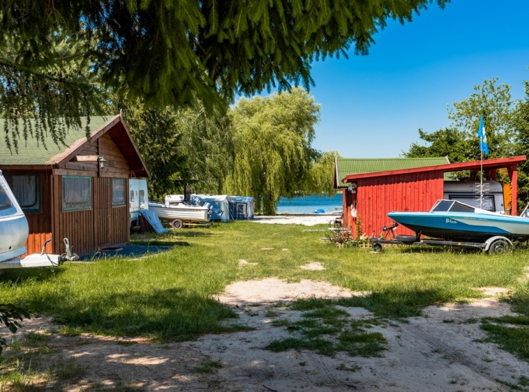 Camping Tło dla Mew 