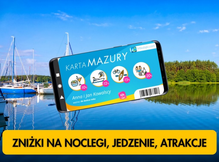 KUP KARTĘ MAZURY 